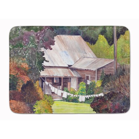 Carolines Treasures Wash Day Machine Washable Memory Foam Mat 8741RUG
